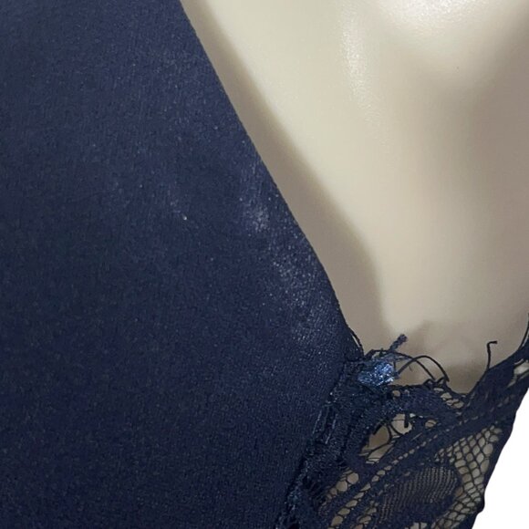 City Triangles Juniors High Low Y2K Dress Size 1 Navy Blue Party Event HOCO Gala - Picture 8 of 8